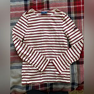 Saint james MINQUIERS MODERNE Authentic Breton Stripe Shirt Soft Cotton